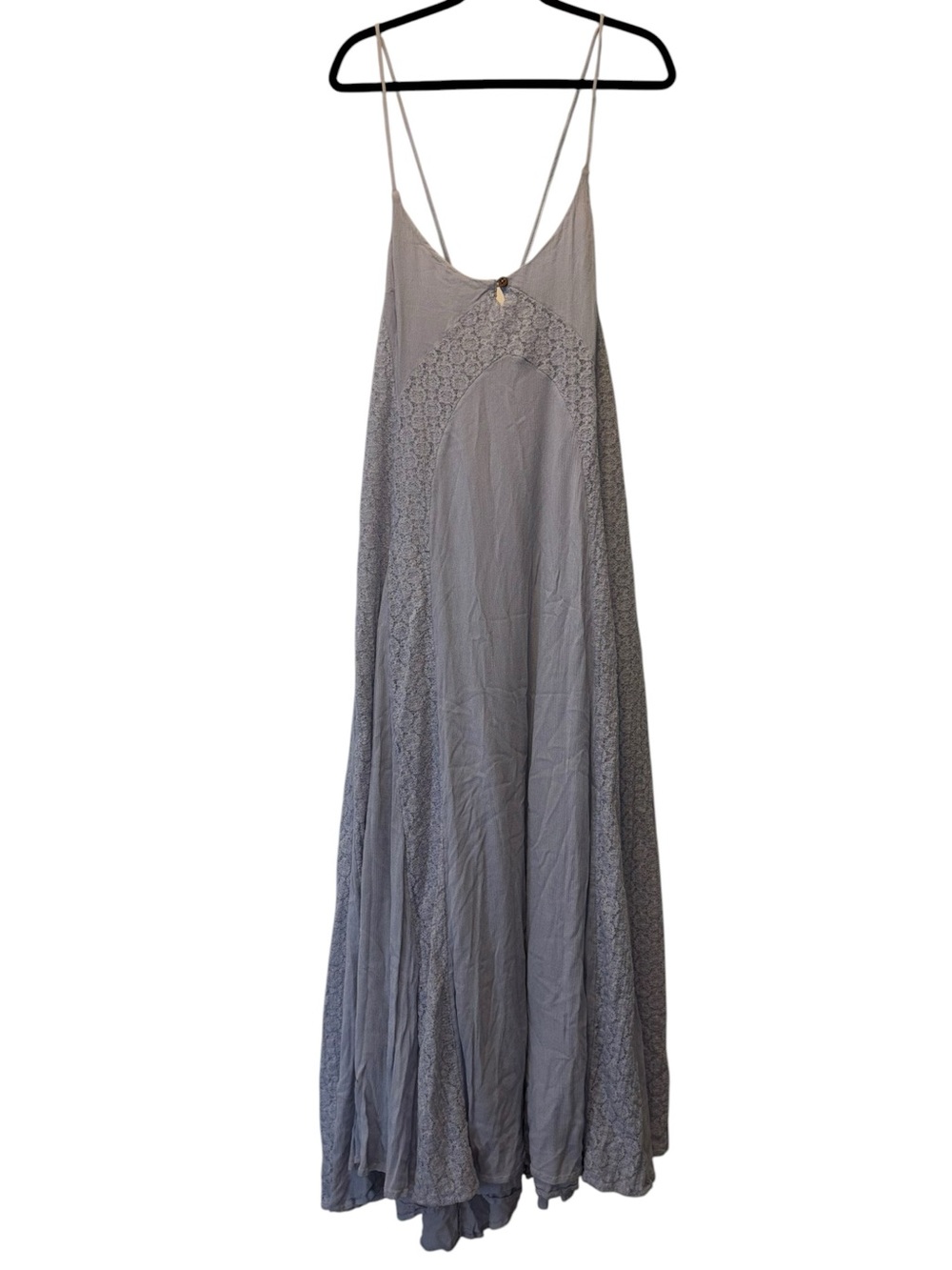 FREE PEOPLE Trail Of Flowers Maxi Dress / Dried Hydrangea - Picture 5 of 16
